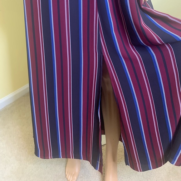 💫HP‼️💫 MADEWELL Wrap-Around Maxi Dress in Stockdale Stripe, Size 6 - Picture 9 of 12